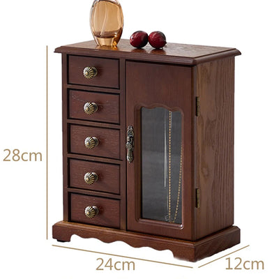 Schmuckkasten Holz Vintage