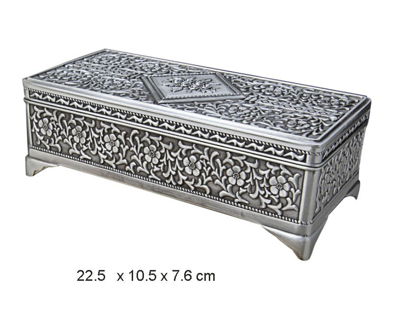 Schmuckschatulle Silber Antik