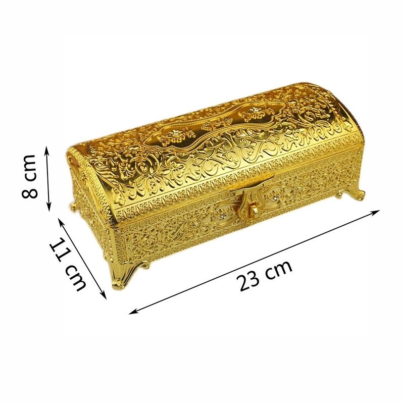 Schmuckdose Gold