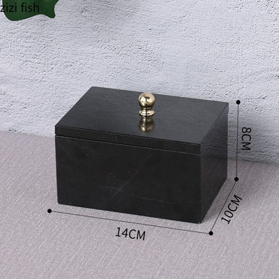 Marmor Schmuckdose
