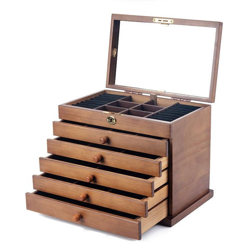 Schmuckschatulle Holz Groß