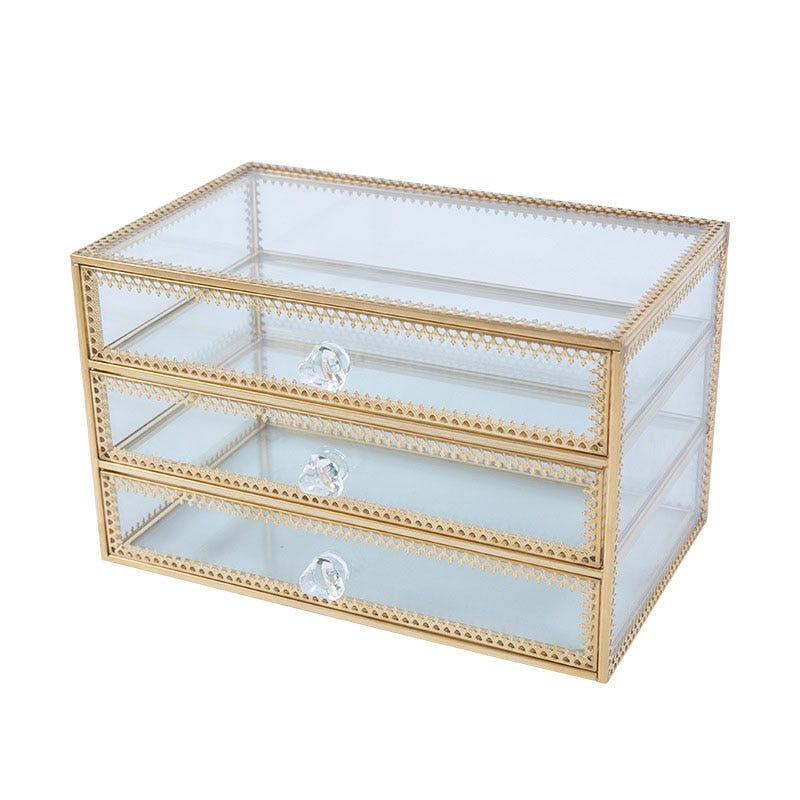 Glass Schmuckaschatulle