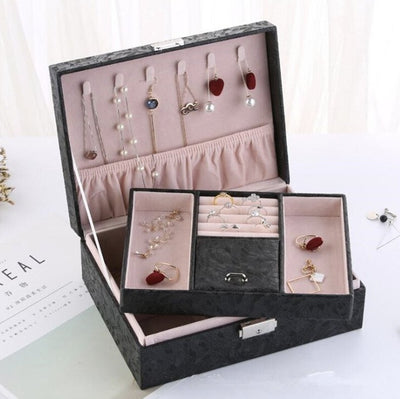 boite-a-bijoux-simili-cuir-noire
