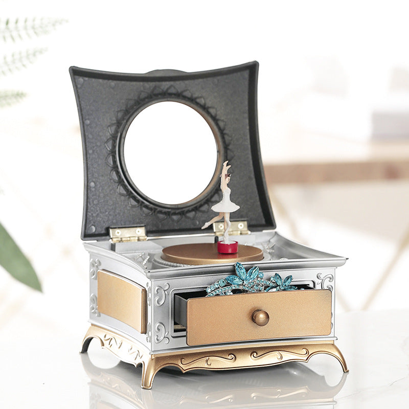 Antike Schmuckschatulle Mit Spieluhr