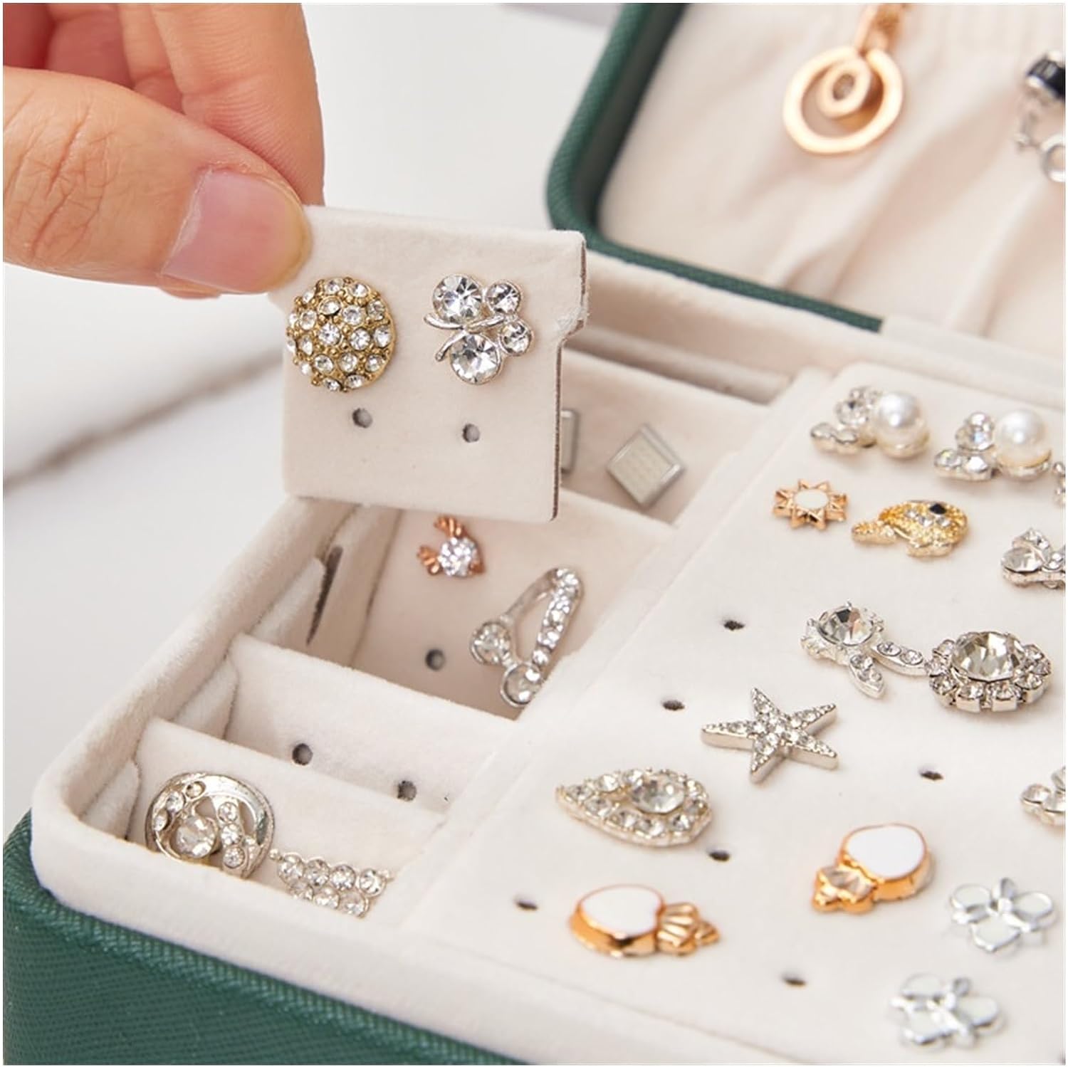 Mittelgroße Schmuckschatulle