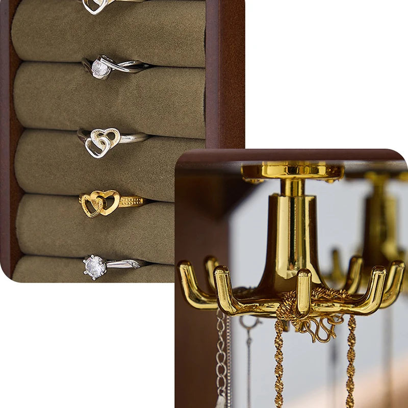 Schmuckkasten Holz Vintage