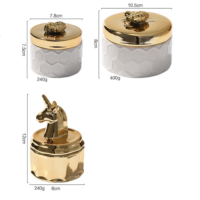 Schmuckschatulle Porzellan