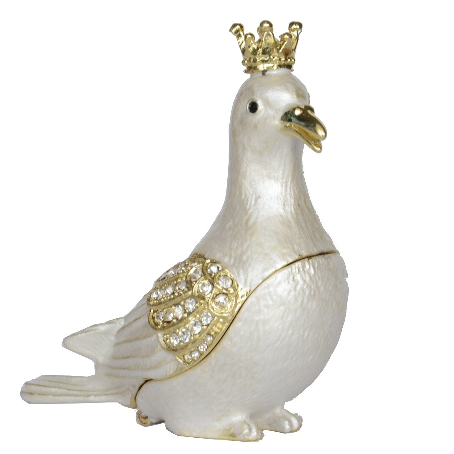 Alte Schmuckdose Brieftaube