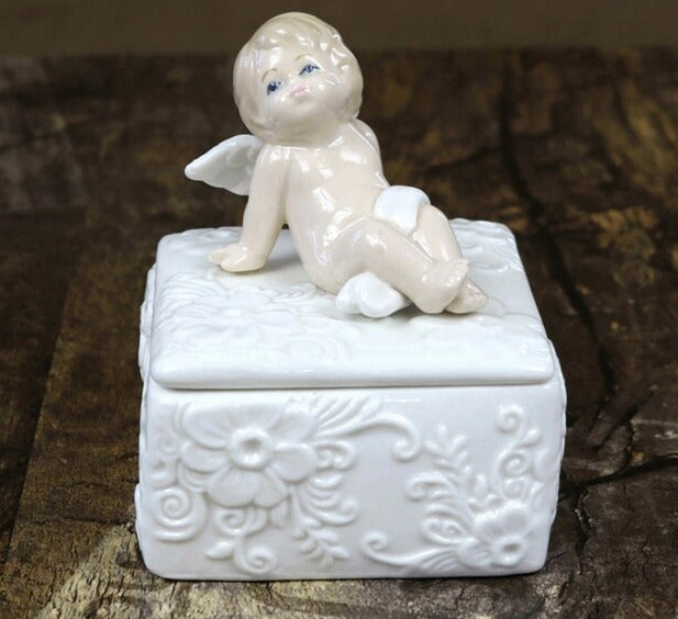Schmuckdose Engel