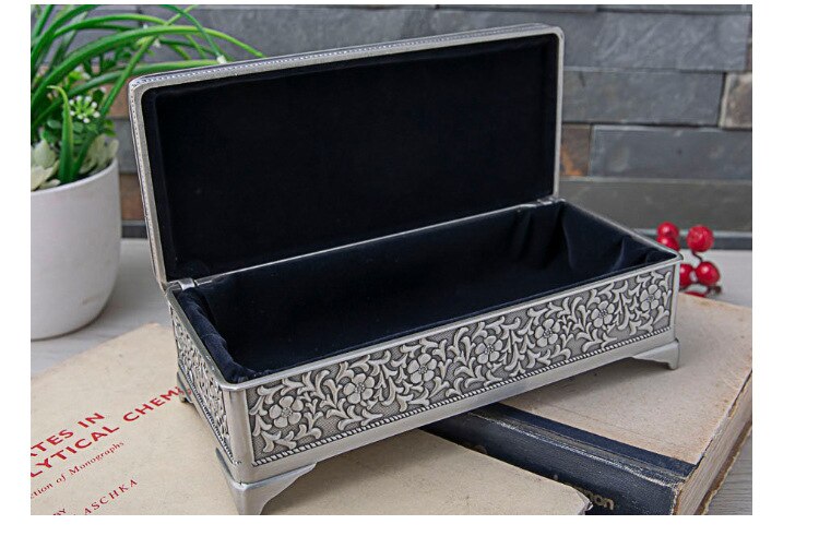 Schmuckschatulle Silber Antik