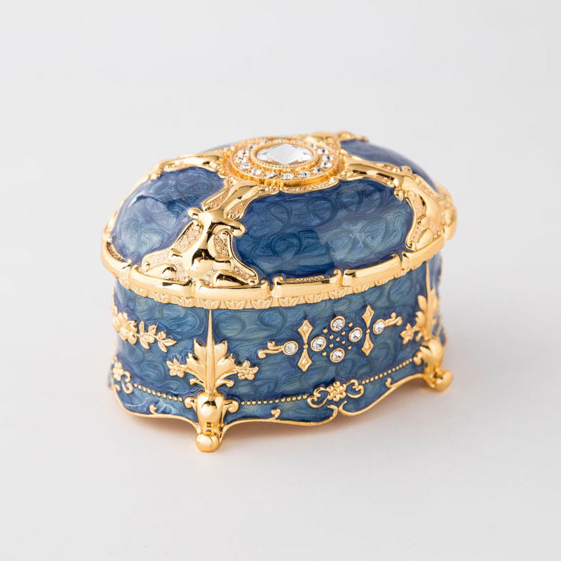 Emaillierte Schmuckdose