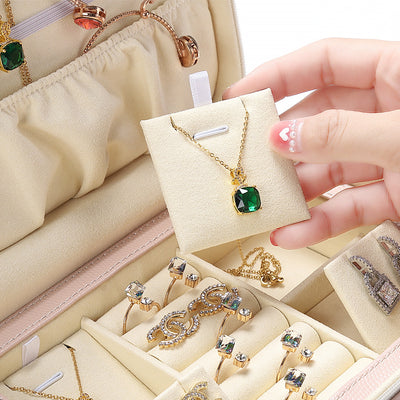 Schmuckschatulle Schmuckkasten Leder