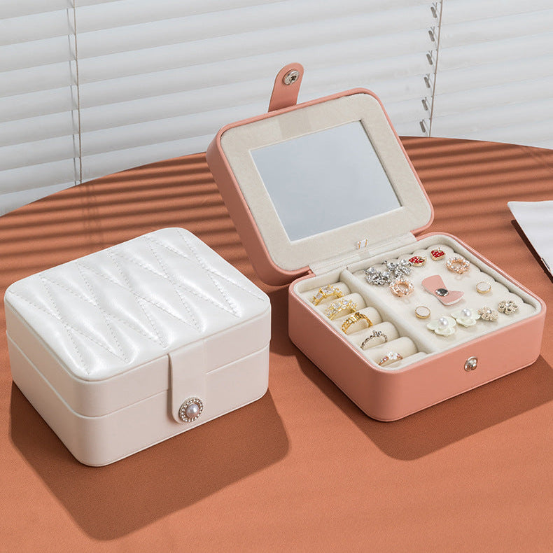 Reise Schmuckkästchen Leder