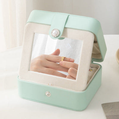 Reise Schmuckkästchen Leder