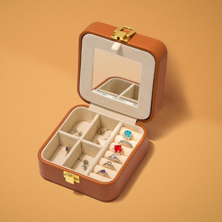 Schmuckkästchen aus Spiegelglas