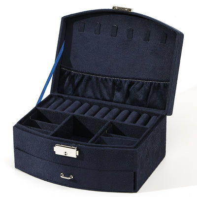 (Neu) Originelle Schmuckschatulle aus Samt