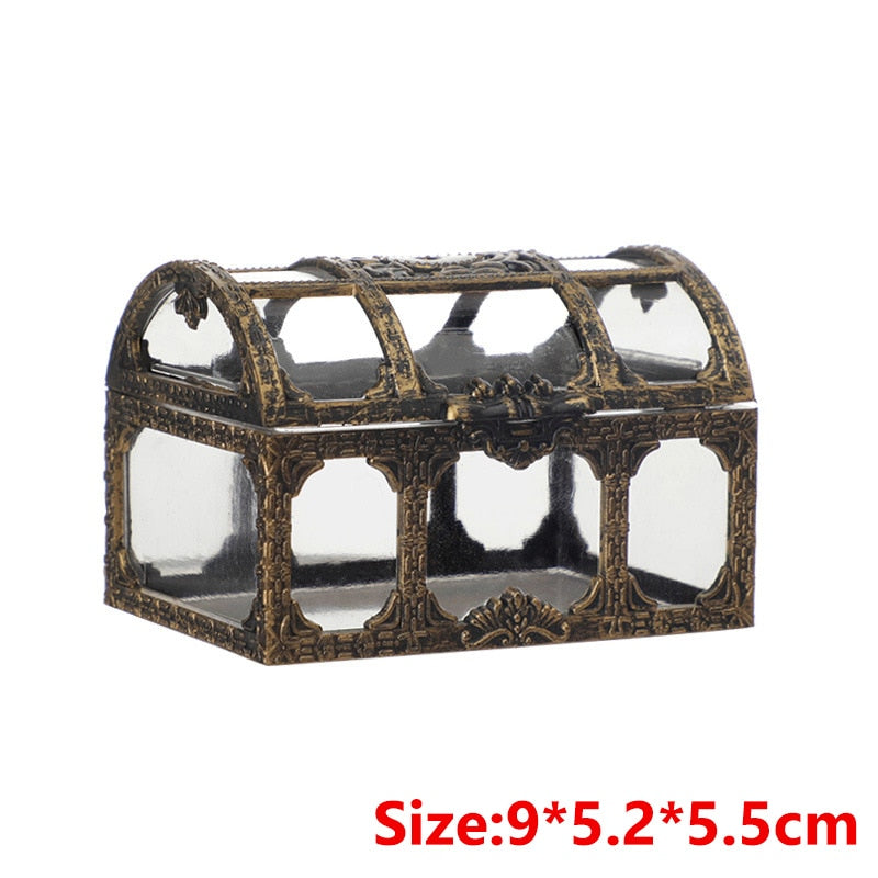 Antike Schmuckkästchen aus Glas