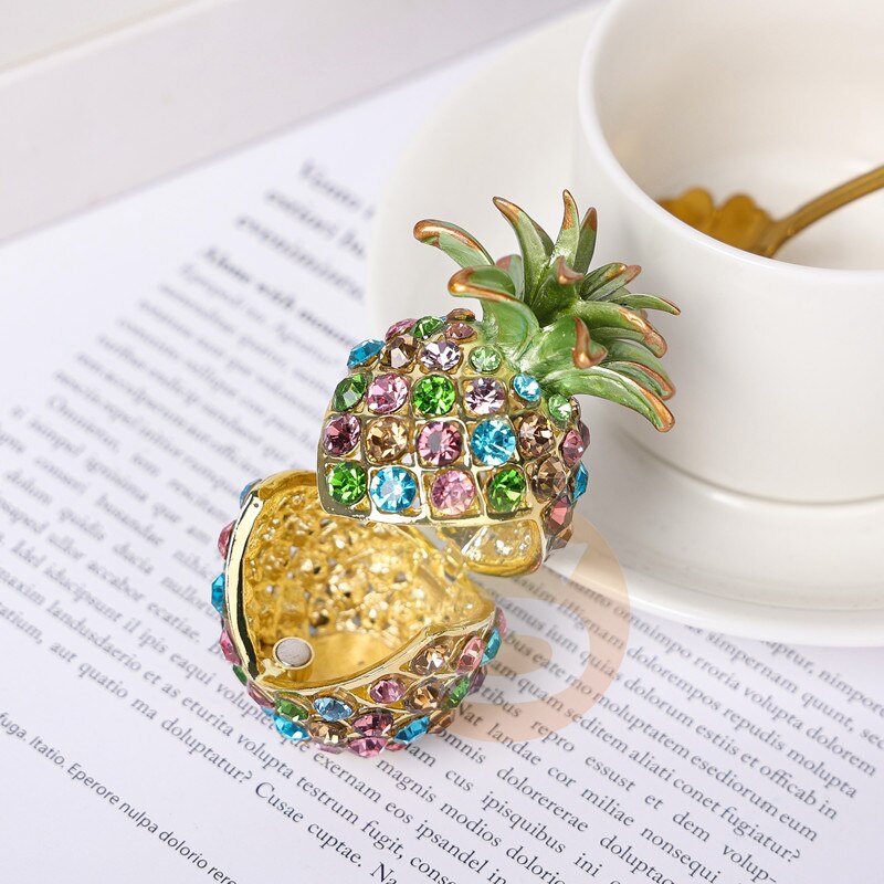 Ananas Schmuckdose