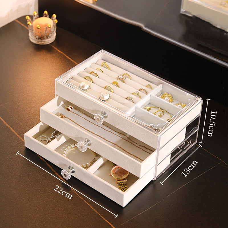 Schmuckschatulle Schubladen