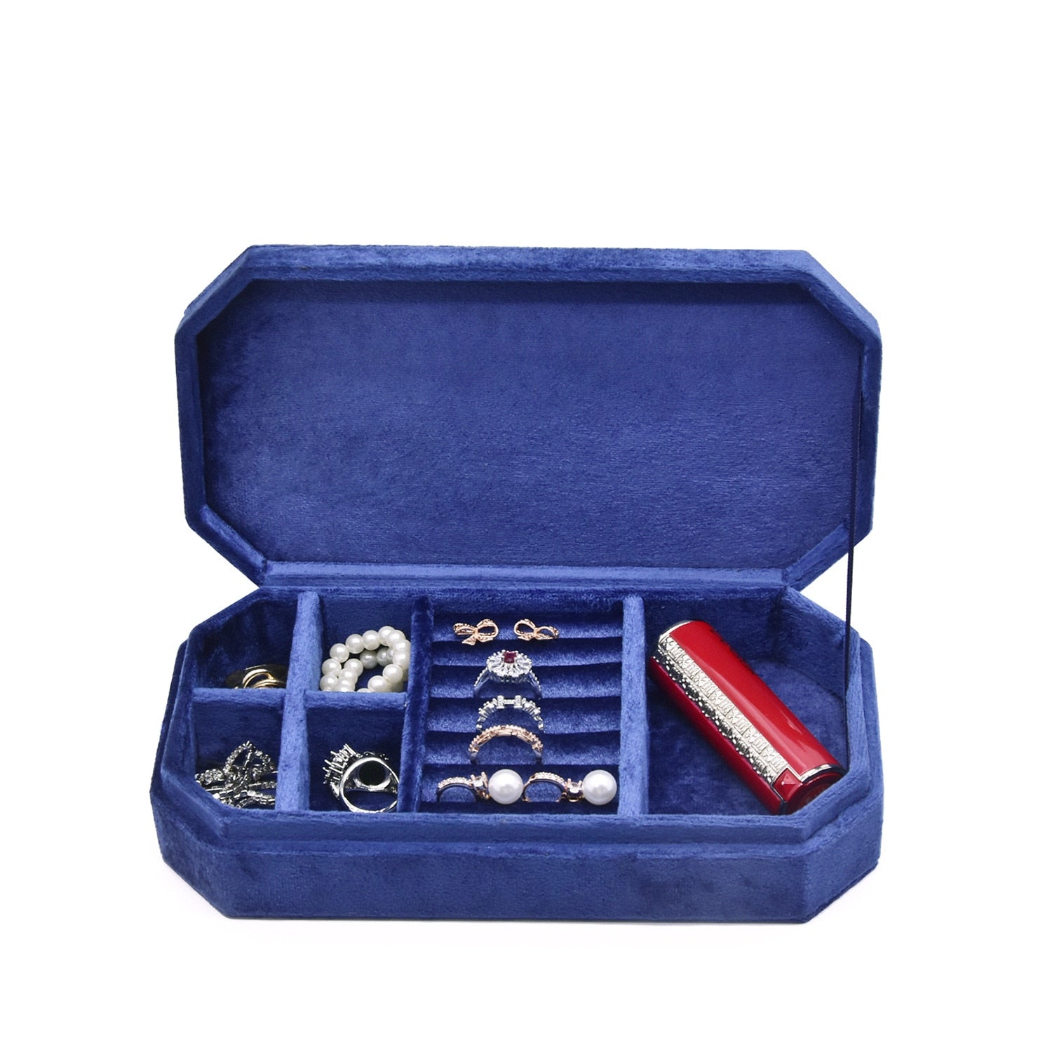 Reise-Schmuckkasten Samt