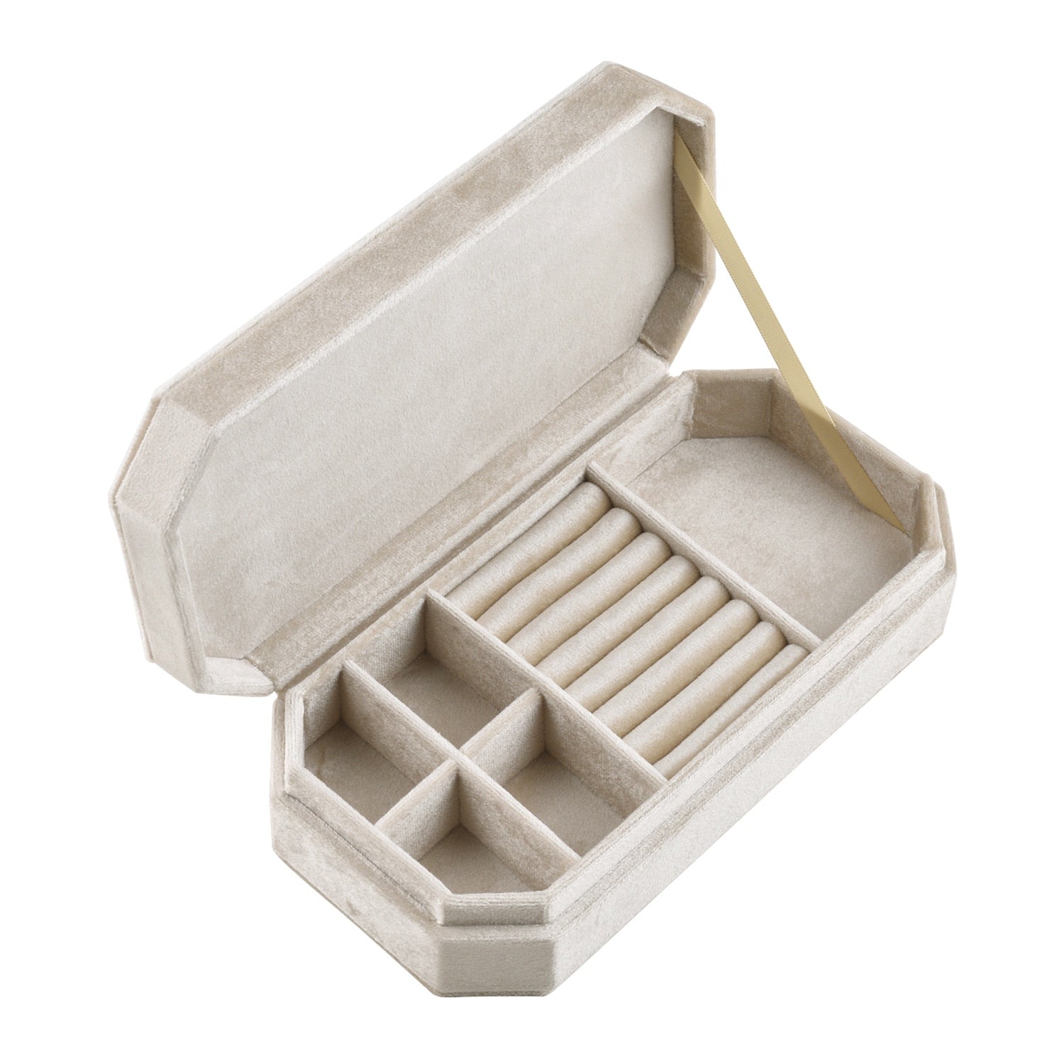 Reise-Schmuckkasten Samt