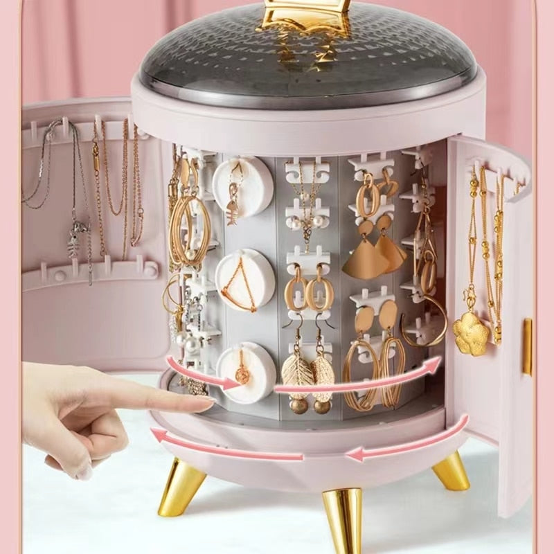 Drehbare Schmuckschatulle