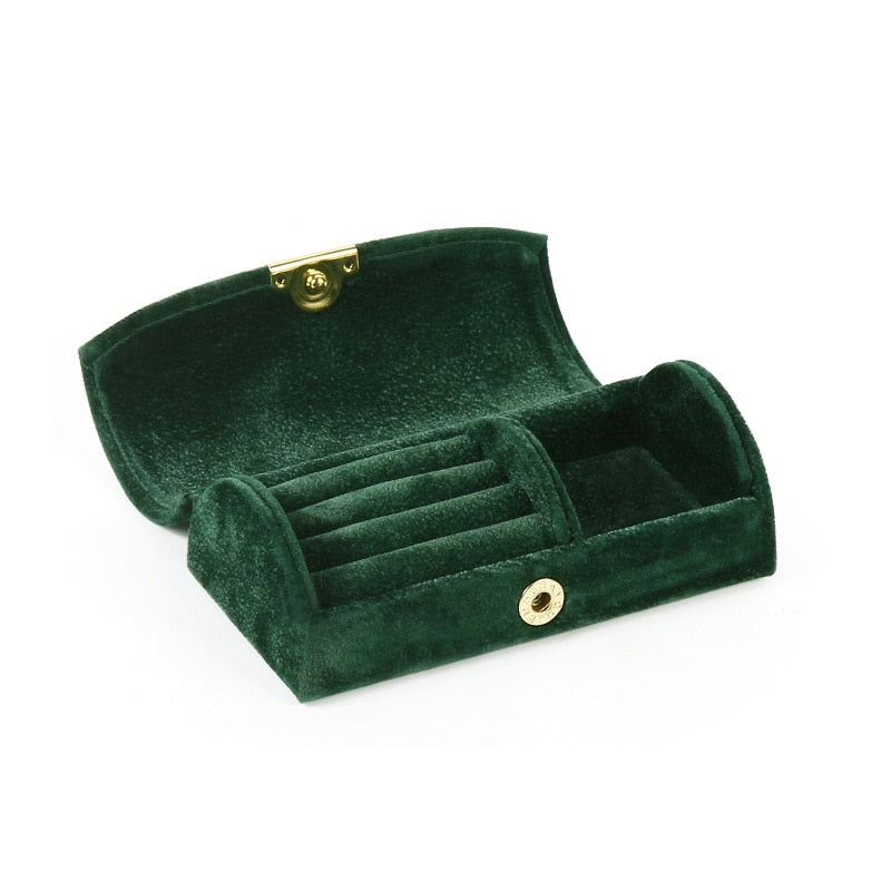 Reise Schmuckkästchen Samt