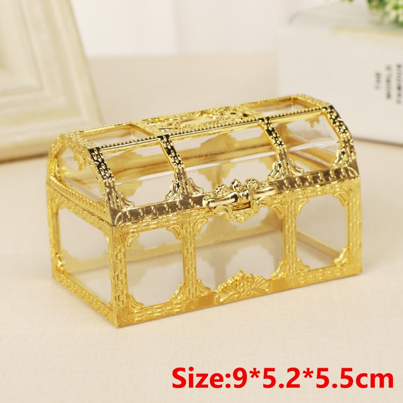 Antike Schmuckkästchen aus Glas