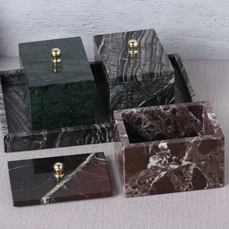 Marmor Schmuckdose
