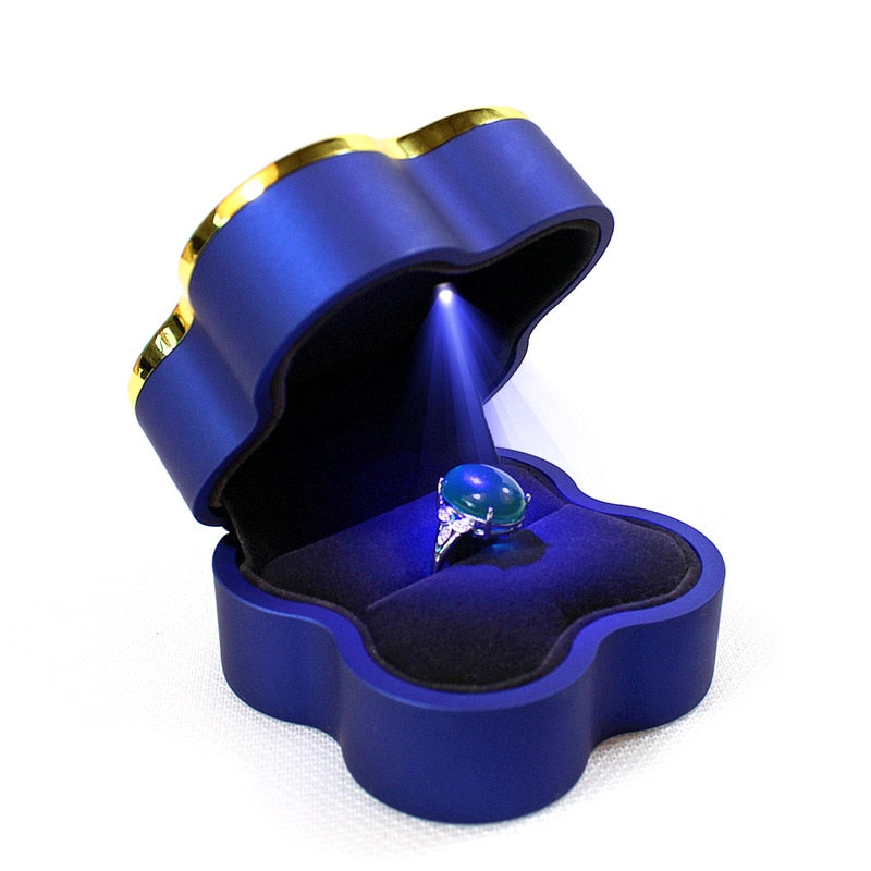 Schmuckkästchen Für Ringe Mit LED