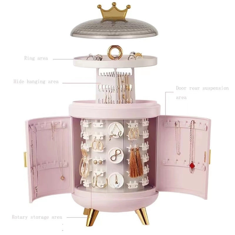 Drehbare Schmuckschatulle