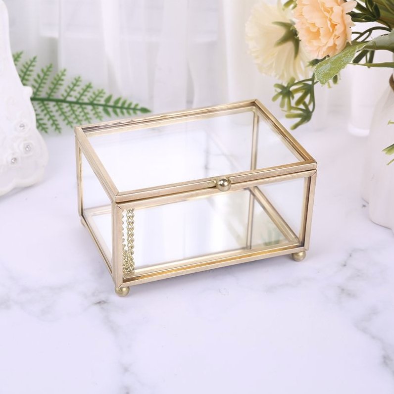 Schmuckaufbewahrung Glas