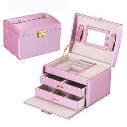 Schmuckkasten groß mit Spiegel