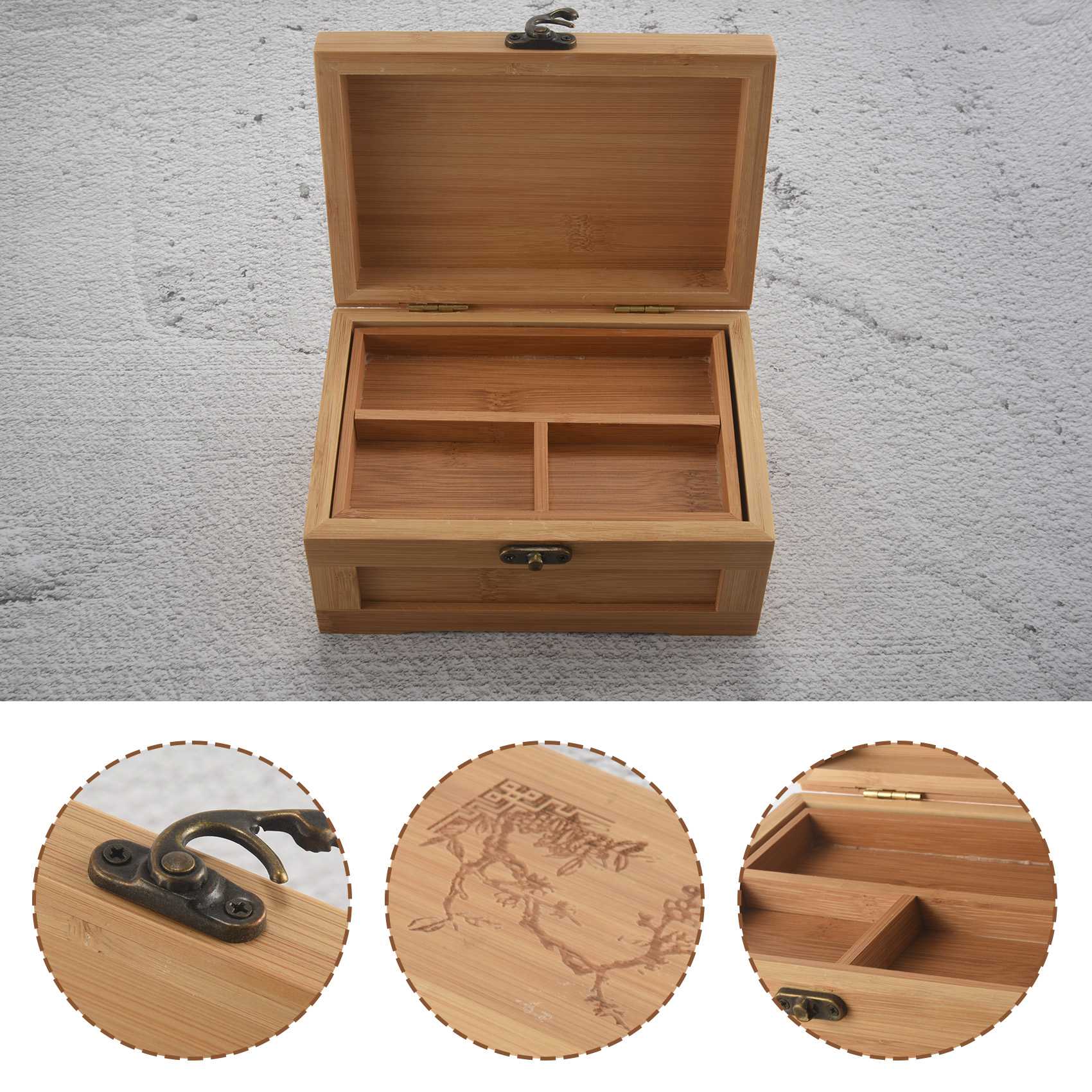 Schmuckkästchen Bambus