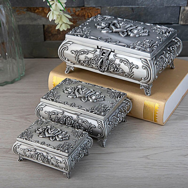 Schmuckschatulle Versilbert