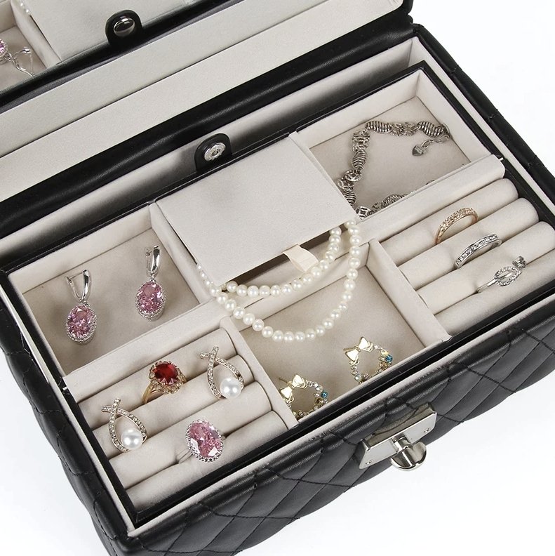 Schmuckschatulle Schwarz