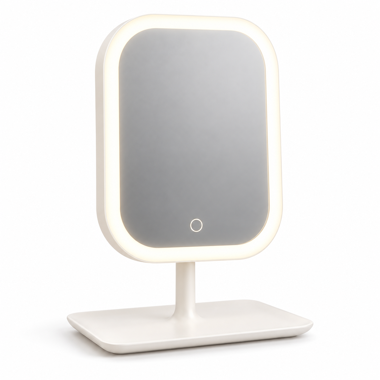Kleiner Kosmetikspiegel mit LED-Beleuchtung