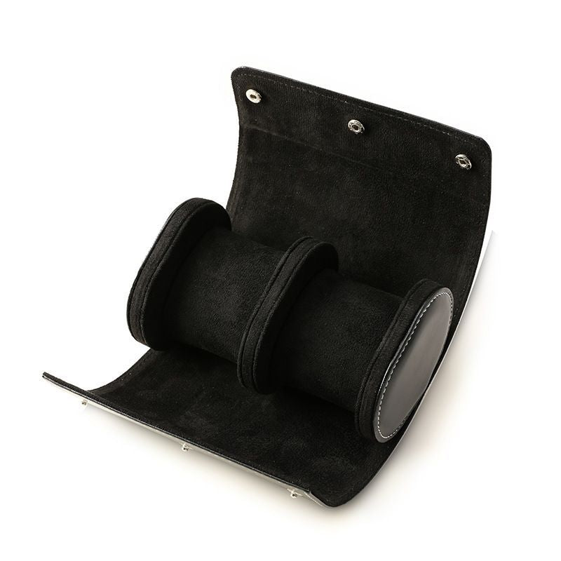 Leder Uhrenrolle für 2 Uhren