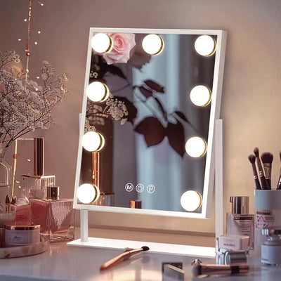 Schminkspiegel Hollywood mit LED-Licht