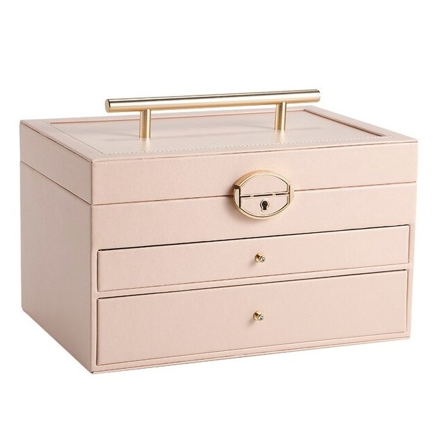 boite-a-bijoux-en-cuir-coloris-rose