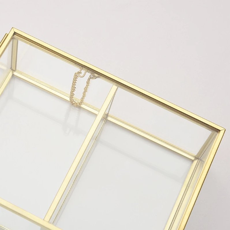 Schmuckkasten Durchsichtig Glas