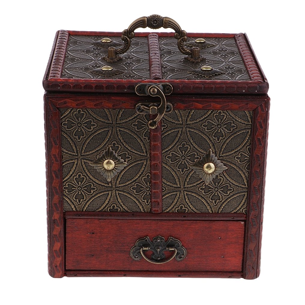 Schmuckkästchen Holz Antik