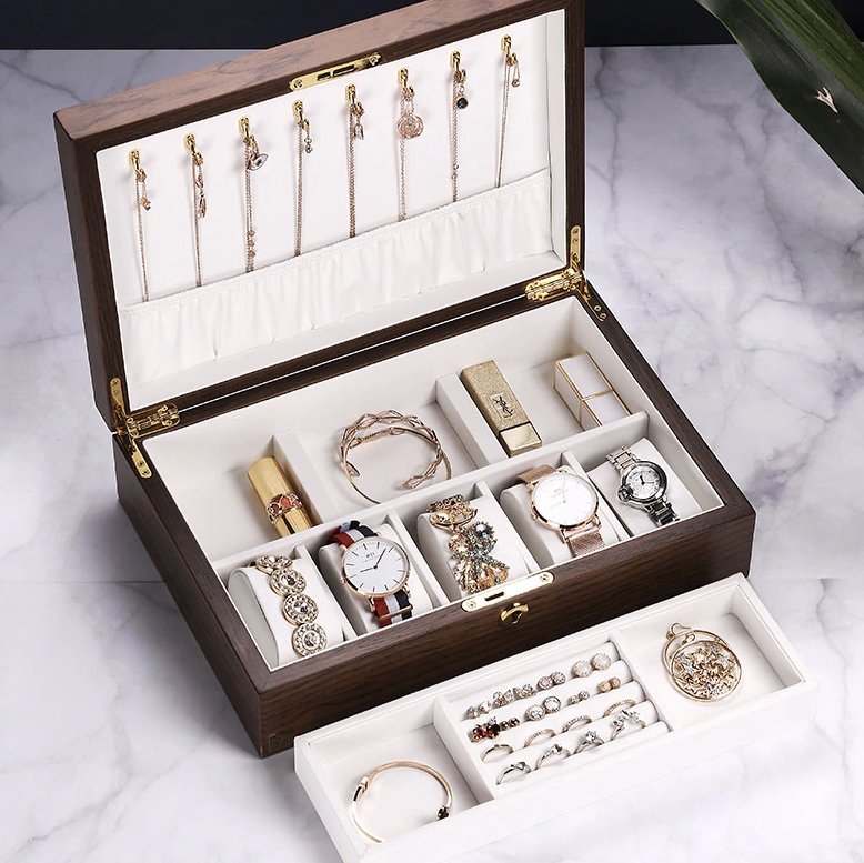 Schmuckkästen Herren Holz