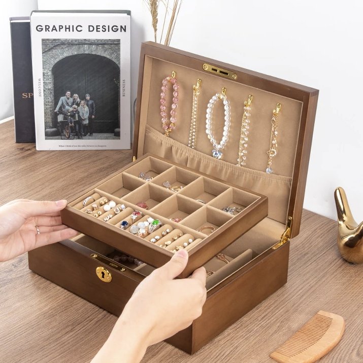 Schmuckkasten Holz Hochwertig