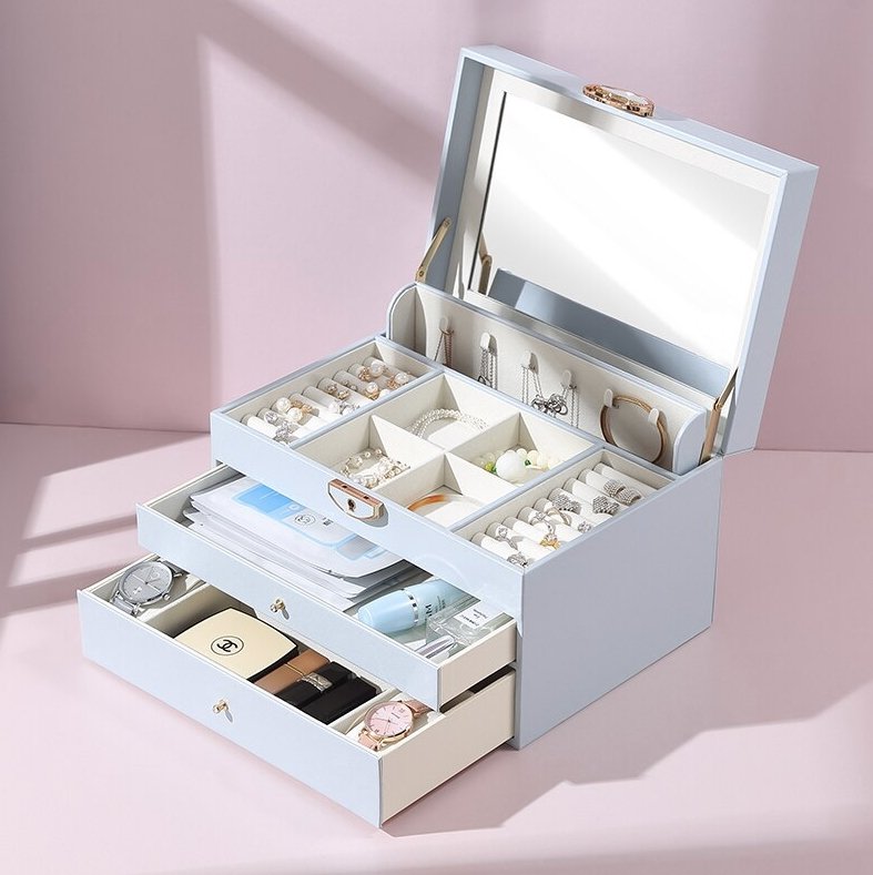 Schmuckkästchen Blau