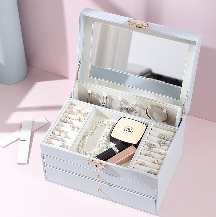 Schmuckkästchen Blau