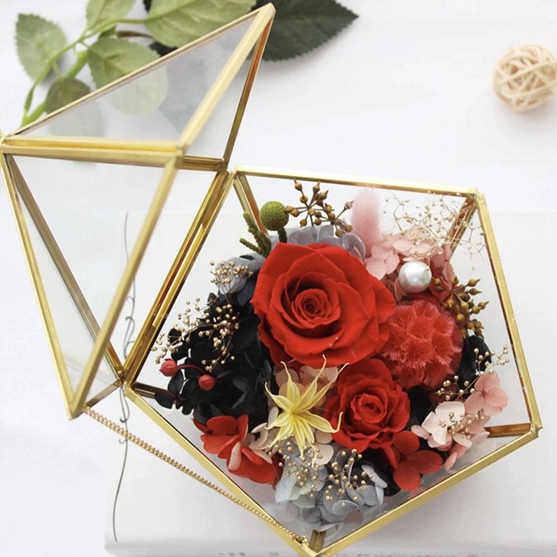 Schmuckkästchen Klein Glas