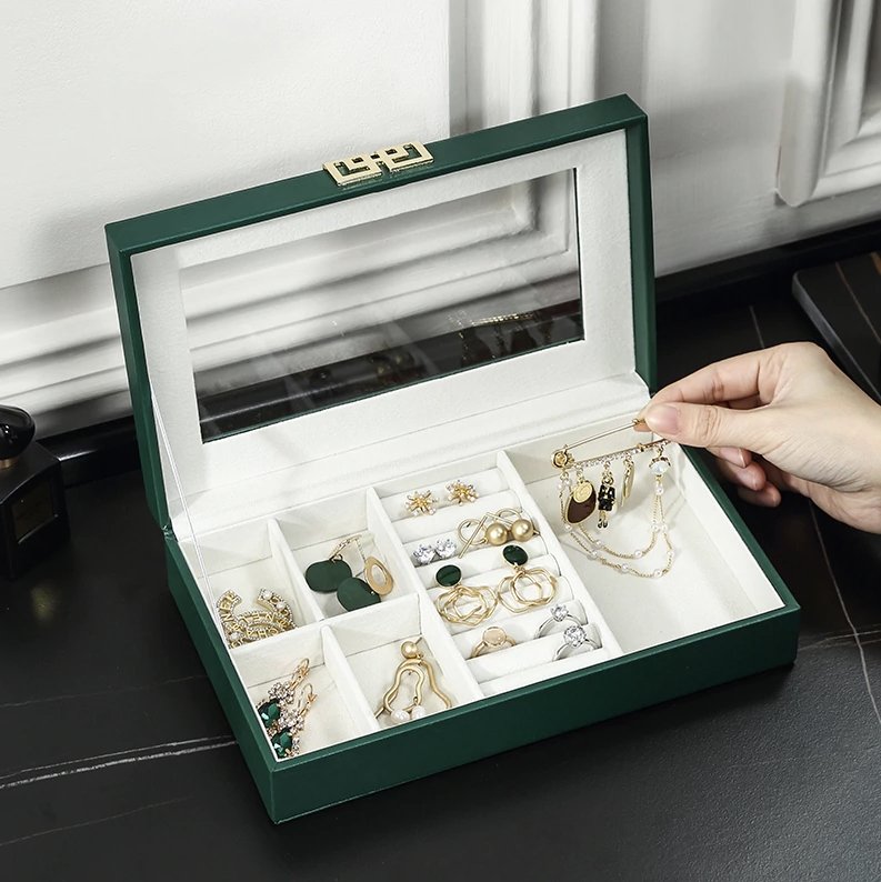 Schmuckkästchen Grün