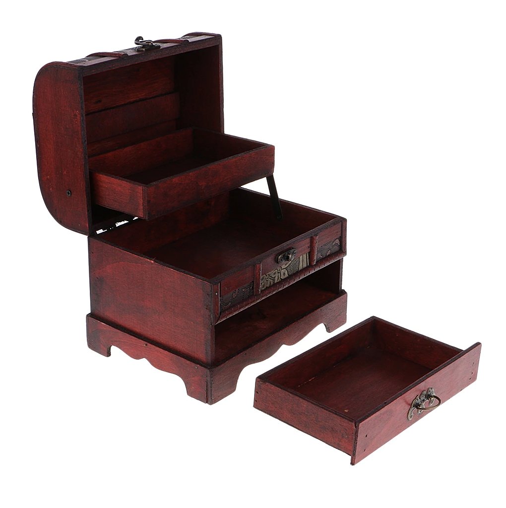 Schmuckkästchen Holz Vintage